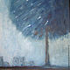 Картина   Что-то  синее   небо  дерево, Картины, Москва,  Фото №1