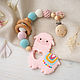 Rodent, baby's first toy, teether. Teething toys. LillyShop. My Livemaster. Фото №4