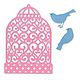 Ножи  для вырубок Sizzix - Thinlits Die Set 3PK - Birdcage by Brenda, Инструменты для скрапбукинга, Тула,  Фото №1