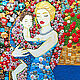 Pintura brillante mosaico Mamá y bebé / mamá bebé (Klimt madre e hijo), Pictures, St. Petersburg,  Фото №1