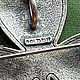 Винтаж: Soldor. Брошь- трехлистник. Броши винтажные. Америка.Прошлый век.. Ярмарка Мастеров.  Фото №7