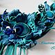 The set ' Heavenly azure'. Necklace. shustrik. My Livemaster. Фото №4