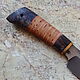 Order Knife 'Aztec' h12mf birch bark stab.karelka. Artesaos e Fortuna. Livemaster. . Knives Фото №3