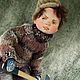Авторская кукла "Трус не играет в хоккей", Куклы и пупсы, Новосибирск,  Фото №1