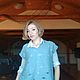 Жилет женский "Синее море". Жилеты. Студия авторского трикотажа  'Тиана'. Интернет-магазин Ярмарка Мастеров.  Фото №2