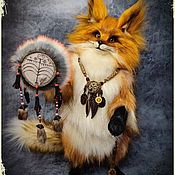 Фен-шуй и эзотерика handmade. Livemaster - original item Fox Shaman. The spirit helper.. Handmade.