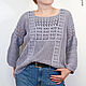 Crochet Jumper Everyday romantic. Jumpers. talking-sweater. Online shopping on My Livemaster.  Фото №2