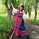 Folk costumes: Russian-style Matanya costume, Costumes3, Orel,  Фото №1