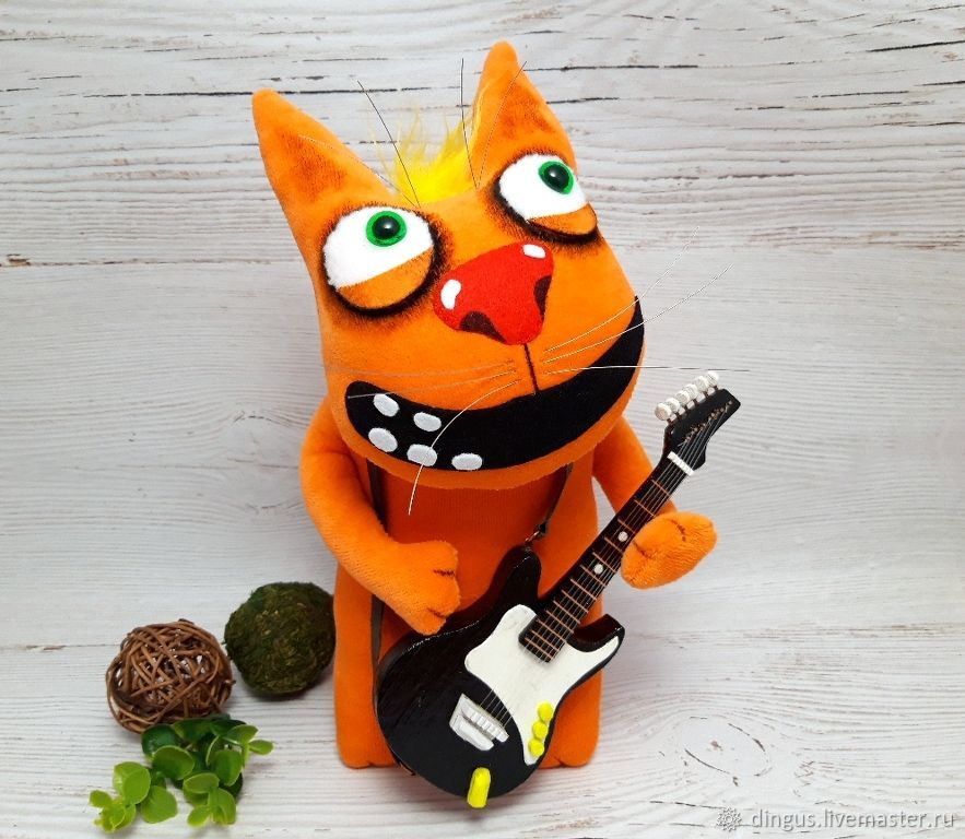 Plush guitar hot sale toy