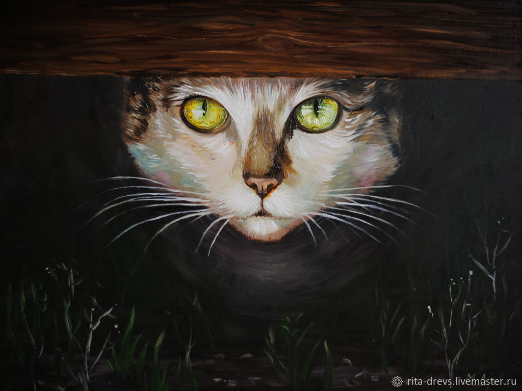 Cat painting. Кошки живопись маслом. Кот картина. Картины маслом кошки. Кошечки в живописи маслом.