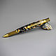Engineer Amazonite Ballpoint Pen with Alder Cones, Stones, Moscow,  Фото №1