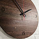 Круглые часы из дерева, Часы классические, Нижний Новгород,  Фото №1