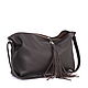 Crossbody bag brown leather Shoulder bag made of Postman's leather, Crossbody bag, Moscow,  Фото №1