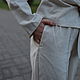 Костюм с брюками из льна. Костюмы. S.A.N_2019. Ярмарка Мастеров.  Фото №4