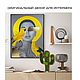 Заказать Панно картина из мха Кактус. ArtGro. Ярмарка Мастеров. . Элементы интерьера Фото №3