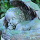Ангел в крыльях из бетона Прованс шебби-шик садовый декор. Статуэтки. A Z O V   G A R D E N. Ярмарка Мастеров.  Фото №5