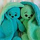 Knitted toys Soft toys: Bunny knitted. Stuffed Toys. ilona.toys (leka-karnauhova). Online shopping on My Livemaster.  Фото №2