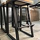 Барный стул. Стулья. Steel Dekor. Ярмарка Мастеров.  Фото №4