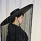 Заказать Шляпа диаметр 70 см с бахромой / нитями до пола. izyminka_decor Anna Burmatnova. Ярмарка Мастеров. . Шляпы Фото №3