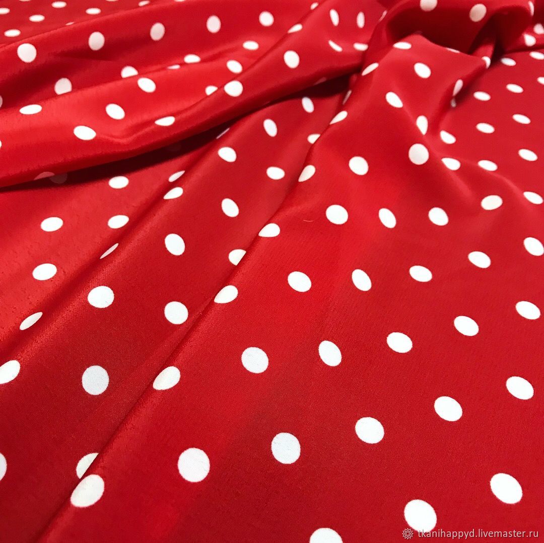 Ткань для красного платья