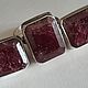 Комплекты 18 и 18.5 р.Рубин"Голубиная кровь"8Ct, Комплекты украшений, Москва,  Фото №1