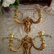 Винтаж: Пара великолепных люстр с бисерной бахромой .Италия