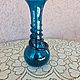 Винтаж: Ваза стекло ручной работы, винтаж. Вазы винтажные. Елена Вагнер (Antiq-Vintage). Ярмарка Мастеров.  Фото №6