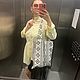 Шоппер сумка с бахромой. Сумка-шоппер. Инна Рахова_ателье Fashion Sign. Интернет-магазин Ярмарка Мастеров.  Фото №2