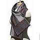 The scarf woolen PATCHWORK. Scarves. Live Clothing  ZHANNA KHANDRYKA (khandryka). Online shopping on My Livemaster.  Фото №2