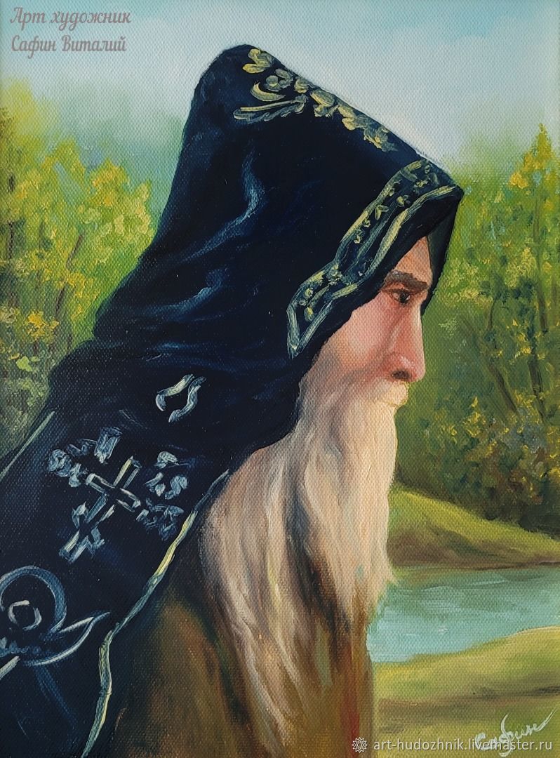 Портрет маслом картина Старец, Картины, Санкт-Петербург,  Фото №1