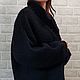 Кардиган чёрный вязаный женский ширина 60 см M-L. Кардиганы. Sweater Star Вязание на заказ.. Ярмарка Мастеров.  Фото №6