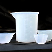Материалы для творчества handmade. Livemaster - original item Set of silicone resin cups (4 PCs). Handmade.