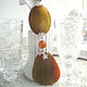 Jewelry sets: Pendant of yellow-orange wavy agate. Jewelry Sets. AfricaForever. My Livemaster. Фото №4