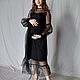 Коктейльное платье из органзы. Платья. dresskativa. Интернет-магазин Ярмарка Мастеров.  Фото №2