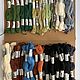 Embroidery Floss Threads 70 pcs DMC #4 France Weaving Tapestry. Thread. *¨¨*:·.Vintage Box.·:*¨¨*. Интернет-магазин Ярмарка Мастеров.  Фото №2