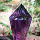  фиолетовый аметист Свечение, натуральные камни. Кристалл. Amulet-Stone (AS). Интернет-магазин Ярмарка Мастеров.  Фото №2