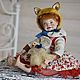 boudoir doll: The author's doll is a fox cub Katka. Boudoir doll. Natalia Mikhailova. My Livemaster. Фото №6