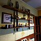 Shelf above the kitchen table Provence. A shelf with a history. Shelves. WOODKITA. My Livemaster. Фото №5
