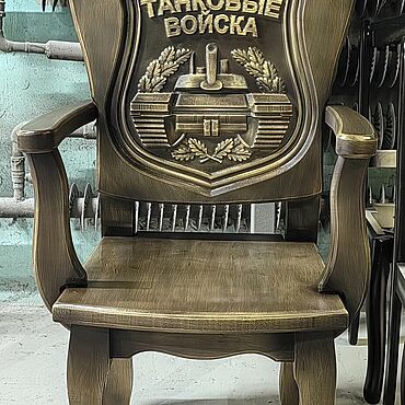 Для дома и интерьера ручной работы. Ярмарка Мастеров - ручная работа Кресло-трон с твоим рисунком. Handmade.