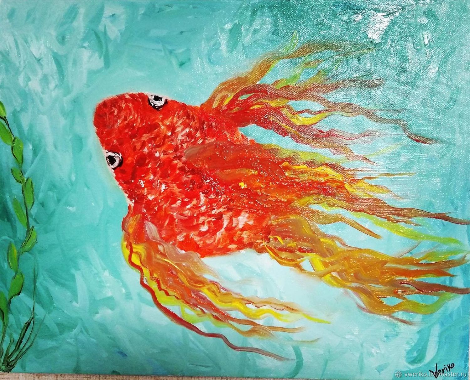 Кто написал картину the goldfish