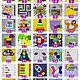 Большой набор планшетов (1-4 year) авторская работа. Мягкие игрушки. Елена (minimoms). Ярмарка Мастеров.  Фото №6