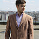 The jacket from flax, Jackets for men, Penza,  Фото №1