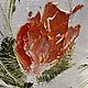 Order Oil painting with red poppies. Coral poppies with butter for the kitchen. Zabaikalie. Livemaster. . Pictures Фото №3