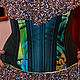 Корсет "Тропический дождь". Корсеты. Magia Corsets & Accessories. Интернет-магазин Ярмарка Мастеров.  Фото №2