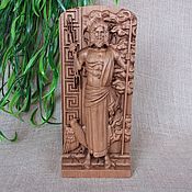 Для дома и интерьера handmade. Livemaster - original item Zeus, a statuette made of wood. Handmade.