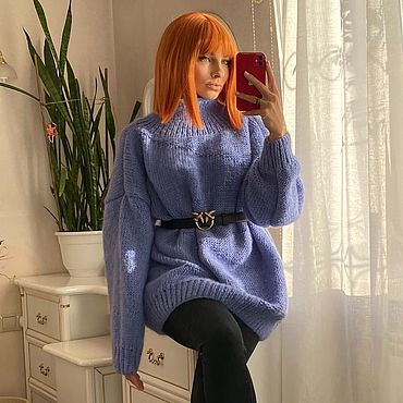 Одежда ручной работы. Ярмарка Мастеров - ручная работа Свитер "Дуэт". Handmade.