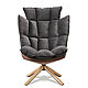 Armchair soft Brown. Chairs1. dizajnerskie-stulya-i-kresla. Online shopping on My Livemaster.  Фото №2