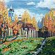 Картина маслом "Осень в деревне", Картины, Санкт-Петербург,  Фото №1