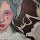 Картина "Дойти до утра" акрил. Картины. Polly. Интернет-магазин Ярмарка Мастеров.  Фото №2