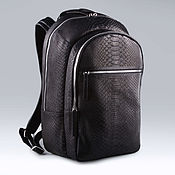 Сумки и аксессуары handmade. Livemaster - original item IMP0533B Python Genuine Leather Backpack. Handmade.